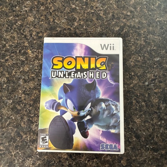 Sega Other - Sonic Unleashed Nintendo Wii Game Sega 2008 Complete CIB With Manual